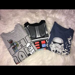 Boy Star Wars t-shirt bundle